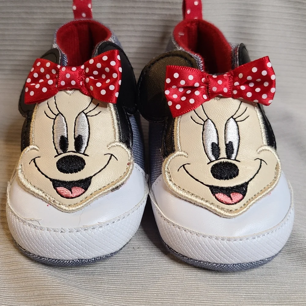Disney Minnie Mouse Baby Shoes